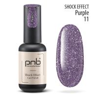 PNB UV/LED Gel Polish SHOCK EFFECT 11 Purple PNB 8 ml