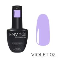 ENVY, Гель лак, Violet 02 (10ml)