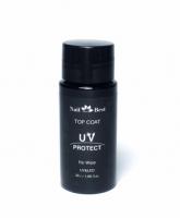 Top Coat Nail Best UV PROTECT , 30 g / универсальный топ без л.с. с УФ фильтром