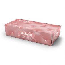 Перчатки нитриловые Adele (розовый перл.) р.XS 50 пар/уп