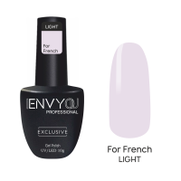 ENVY, Гель-лак For French 08 Light (10g)