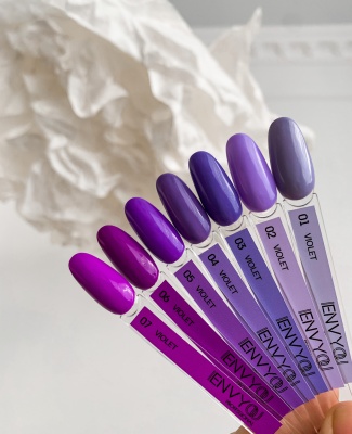 ENVY, Гель лак, Violet 03 (10ml)