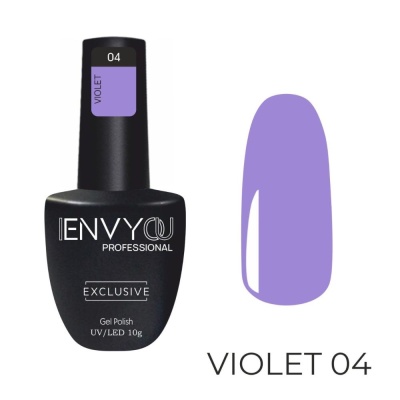ENVY, Гель лак, Violet 04 (10ml)