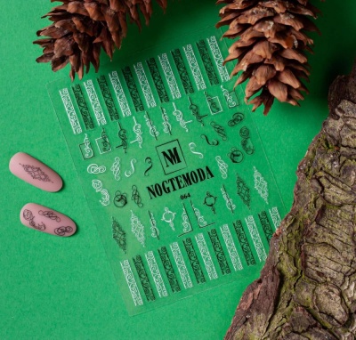 Наклейки для ногтей NOGTEMODA 064